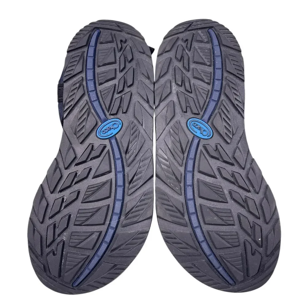 Chaco Men’s Z1 Classic Black Blue Strappy Hiking Trail Sandal Size US 13